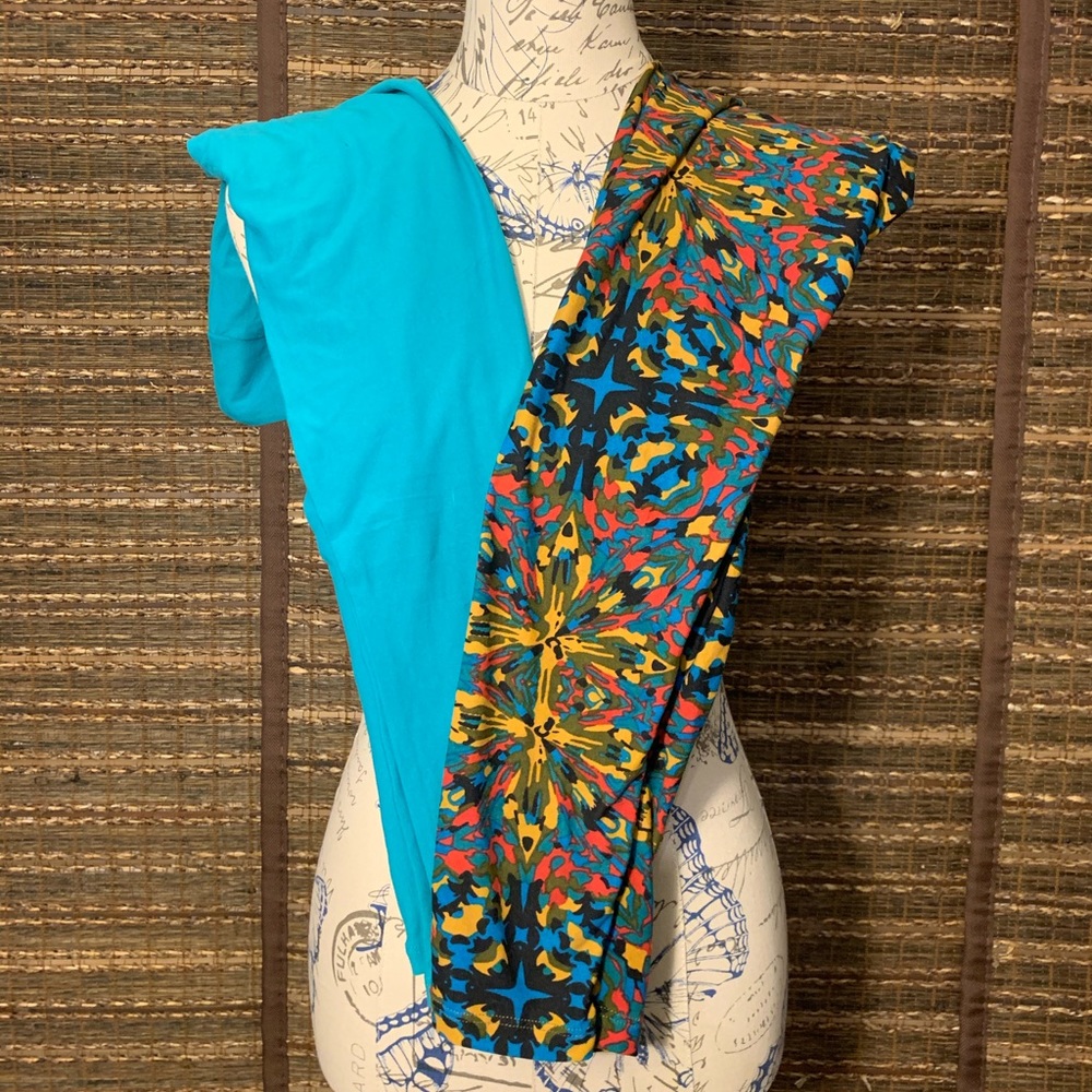 Lularoe leggings two pairs TWEEN